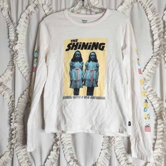 Vans x House of Terror The Shining Twins Tee Long Sleeve Sz Medium - Picture 3 of 8